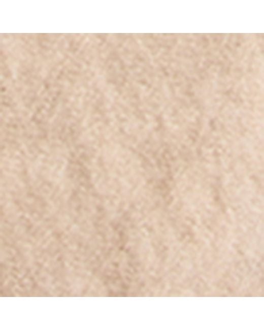 Brunello Cucinelli White Cashmere Shiny Scarf