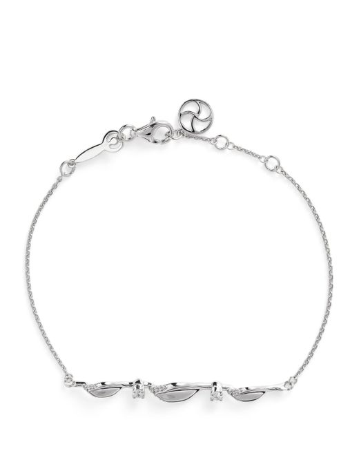 BeeGoddess Metallic And Diamond Secret Garden Gloria Bracelet