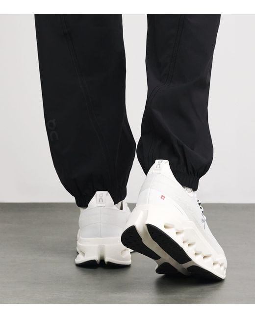 On Shoes White Cloudsurfer Max Trainers for men