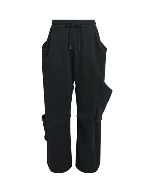 Vivienne Westwood Black Cotton Achilles Sweatpants for men