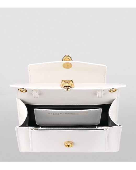 BVLGARI White X Alexander Wang Leather Serpenti Multi-Wear Bag