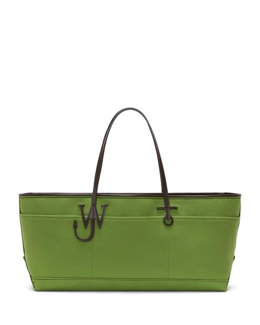 J.W. Anderson Green Stretched Anchor Tote Bag