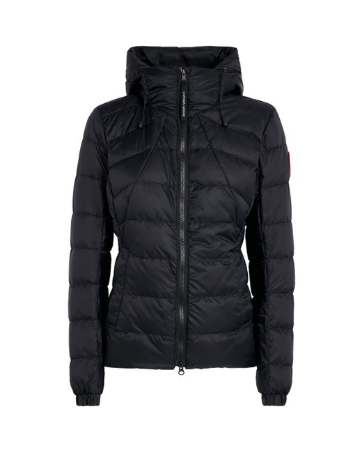Canada Goose Black Down-Filled Abbott Jacket