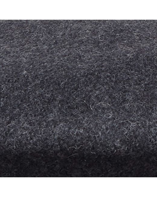 Brunello Cucinelli Black Wool Beret