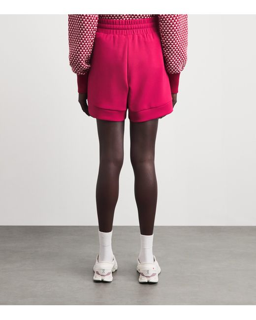 Varley Red Atrium High-Rise Shorts