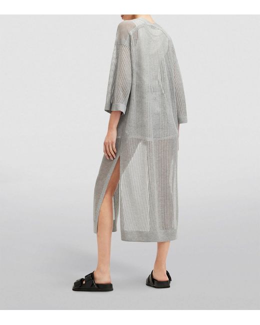 AllSaints Gray Misha Kimono