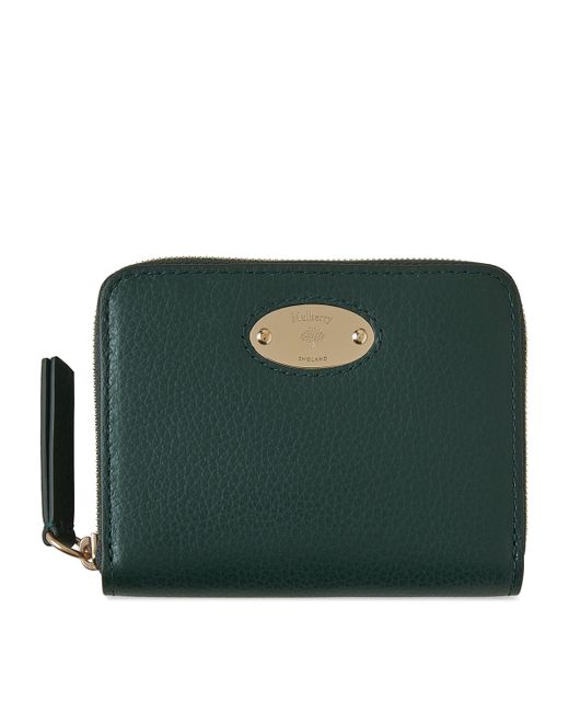 Mulberry Green Logo Plaque Purse
