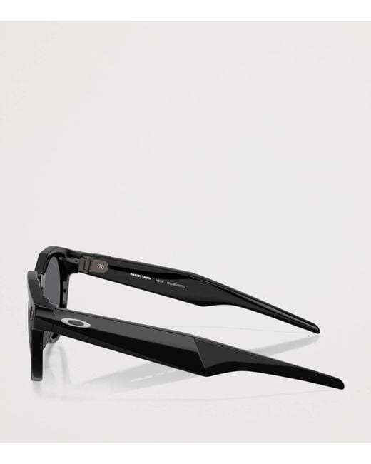 Oakley Black Meta Ai Hstn Sunglasses