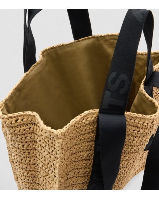 AllSaints Metallic Paper-Leather Lullah Tote Bag