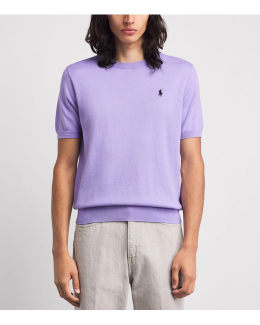 Polo Ralph Lauren Purple Polo Pony T-Shirt for men