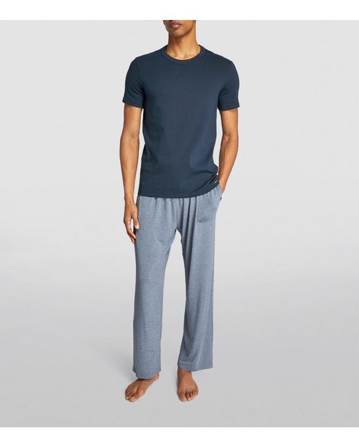 Tom Ford Blue Crew-Neck T-Shirt for men