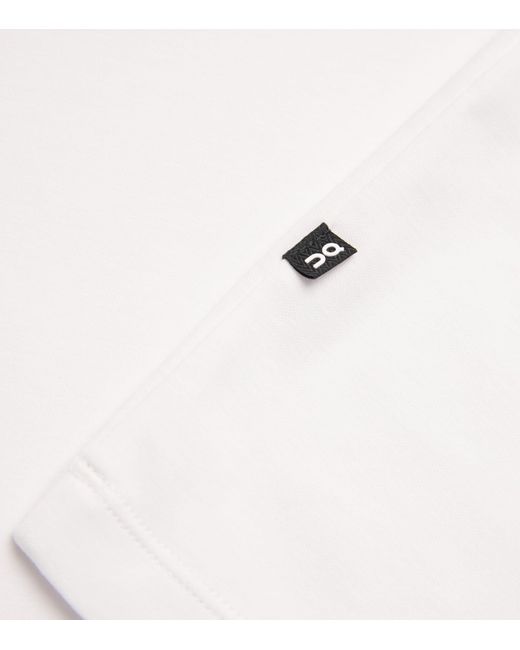 On Shoes White Focus T-Shirt for men