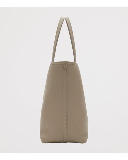 Burberry Natural Medium Leather Reversible Bloomsbury Tote
