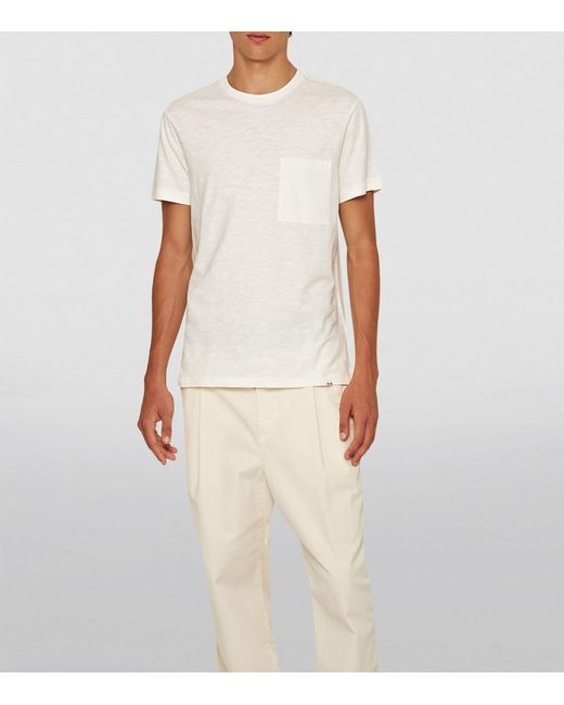 Orlebar Brown White Organic Cotton T-shirt for men