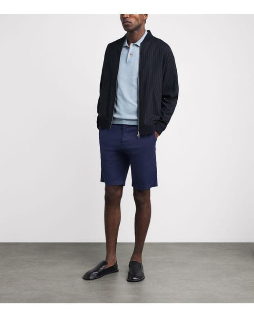 Jacob Cohen Blue Chino Shorts for men