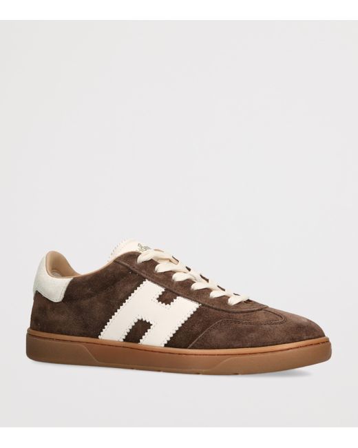 Hogan Brown Suede Cool Sneakers