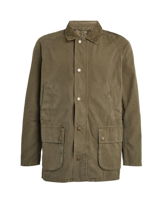 Barbour Green Ashby Waxjacket for men