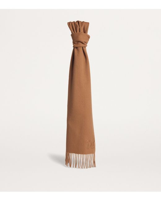 Max Mara Natural Cashmere Scarf