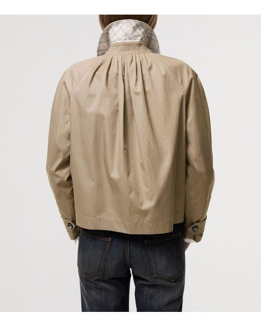 Burberry Natural Tropical Gabardine Jacket