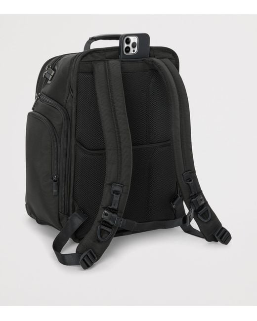 Tumi Black Alpha 4 Packing Backpack