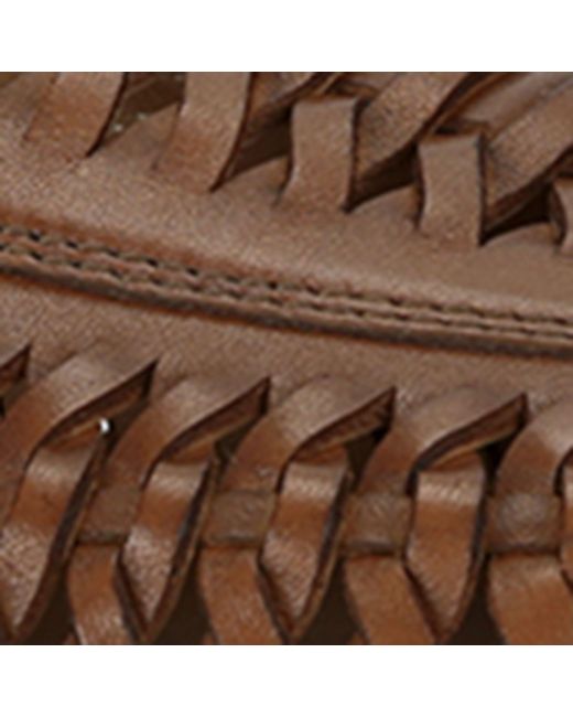 Kurt Geiger Brown Leather Pablo Loafers for men