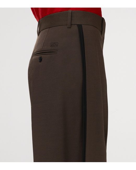 Loewe Brown Tailored Trousers
