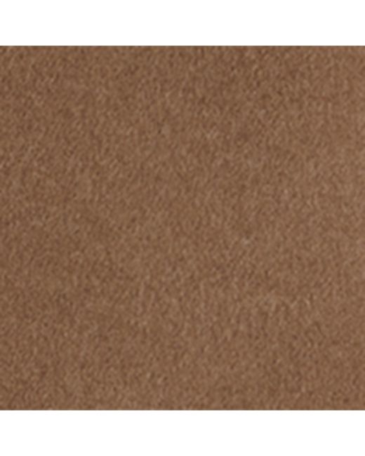 Max Mara Brown Virgin Wool Single-Breasted Coat