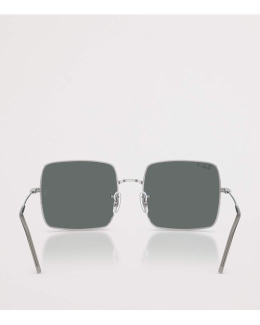 Ray-Ban Gray Rbr0104S Square 1971 Reverse Sunglasses