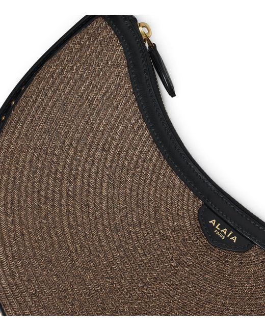 Alaïa Brown Small One Piece Demi Lune Shoulder Bag