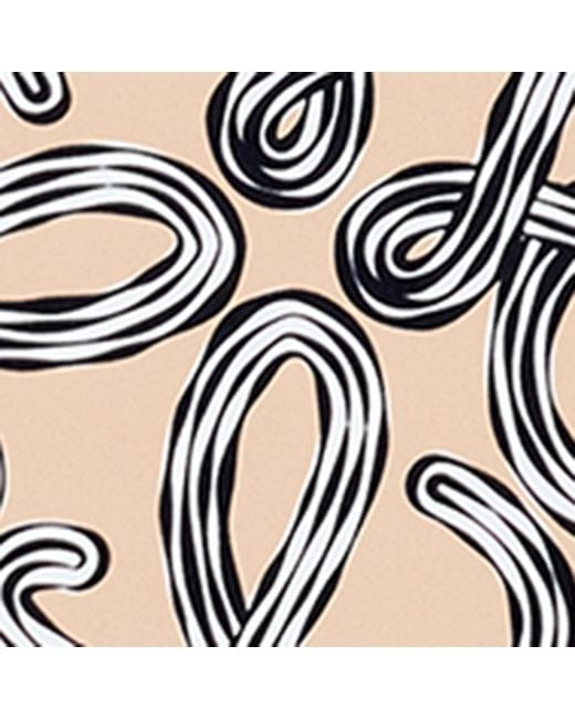 Loewe Natural X Paula's Ibiza Silk Anagram Print Scarf