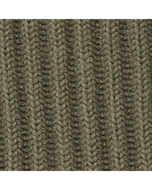 Stone Island Green Rws Wool Compass Beanie for men