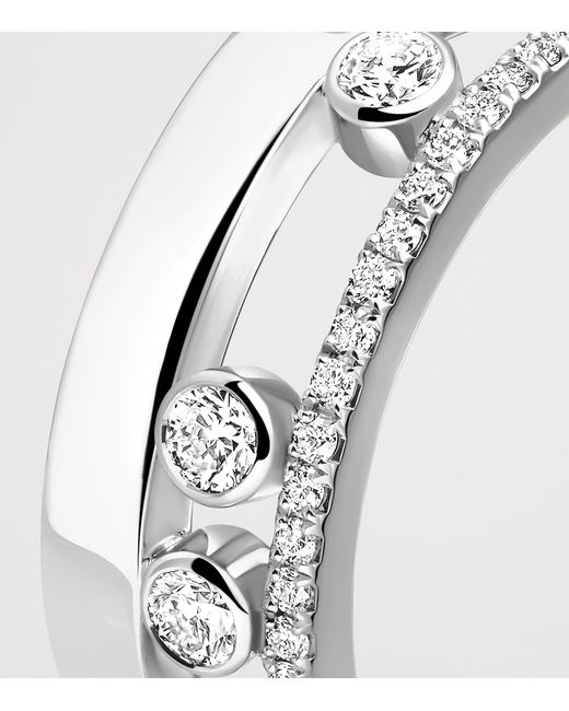 Messika White Move Romane And Diamond Ring