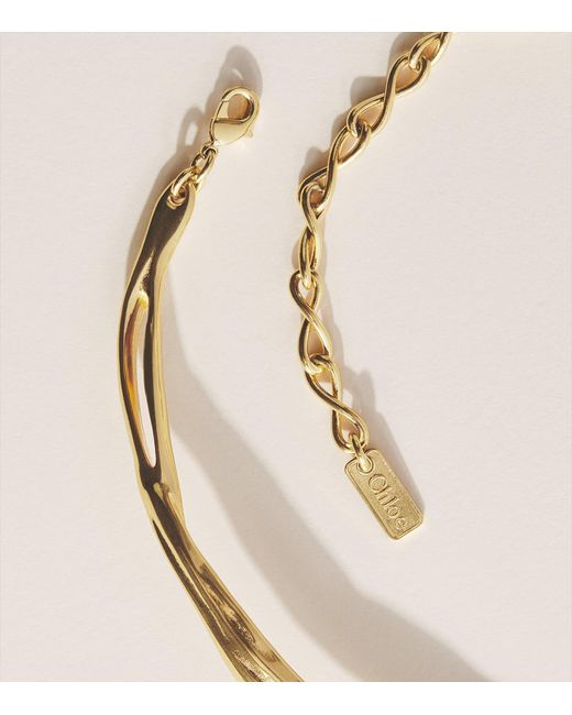 Chloé Metallic Candle Choker