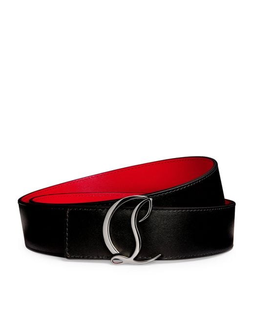 christian louboutin mens belt