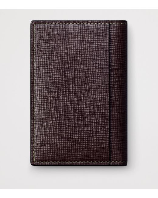 Cartier Purple Leather Losange Card Holder for men