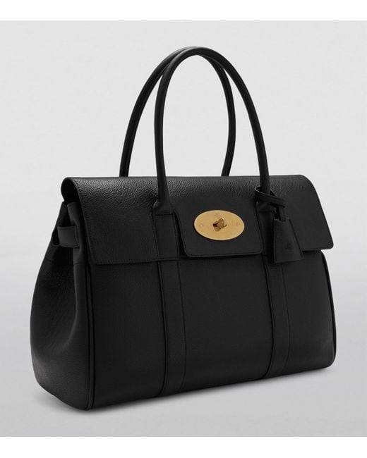 Mulberry Black Leather Bayswater Shoulder Bag