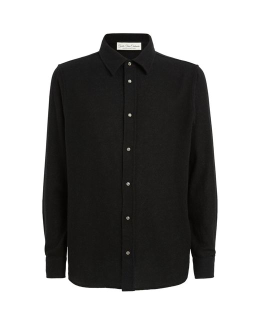 God's True Cashmere Cashmere And Black Sandstone Gauze Shirt for men