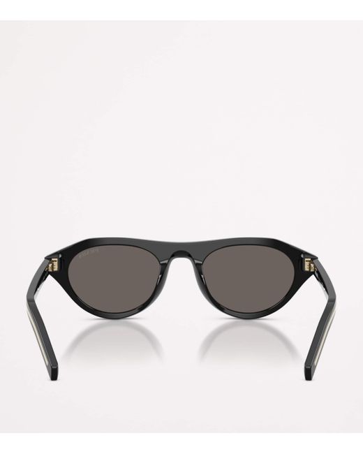 Prada Gray Acetate Pr B15S Sunglasses