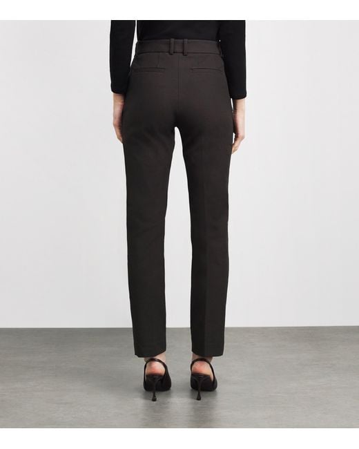 Joseph Black Gabardine Coleman Slim Trousers