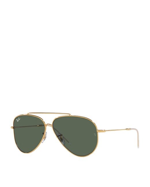 Ray-Ban Green Classic Aviator Sunglasses