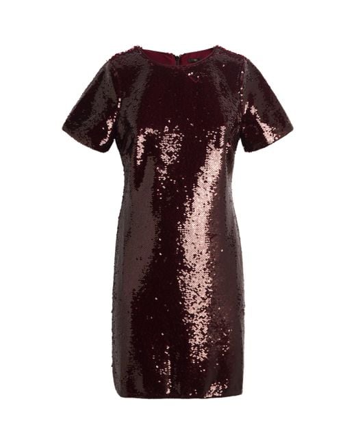 wine red dress short Burgundy Satin Short Prom Dress with Bow, Cute Short Sleeve Evening Pa
