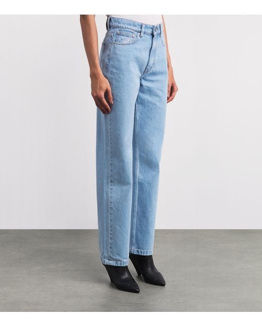 Joseph Blue Chams Straight Jeans