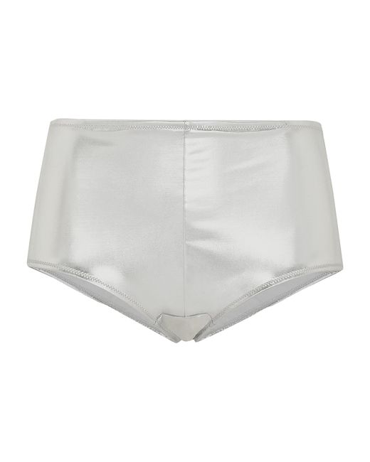 Dolce & Gabbana White Foiled Low-Rise Briefs