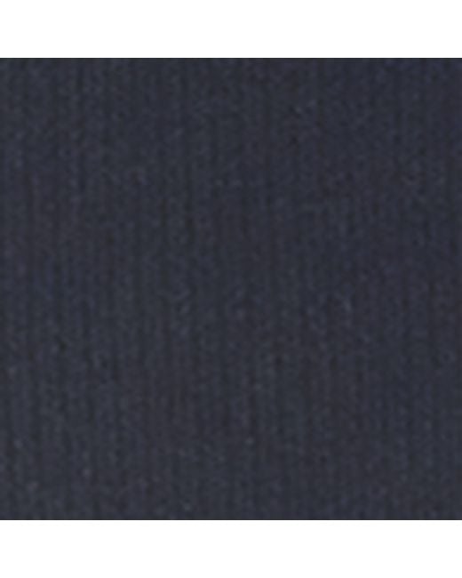 Pantherella Blue Merino Wool-Blend Ribbed Socks for men