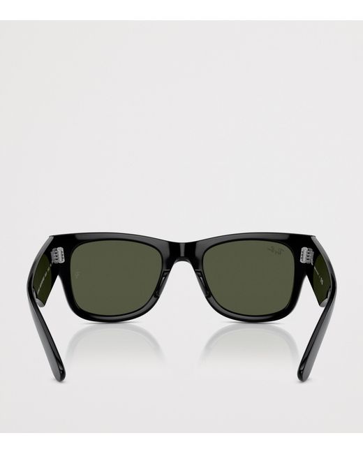 Ray-Ban Black Mega Wayfarer Sunglasses