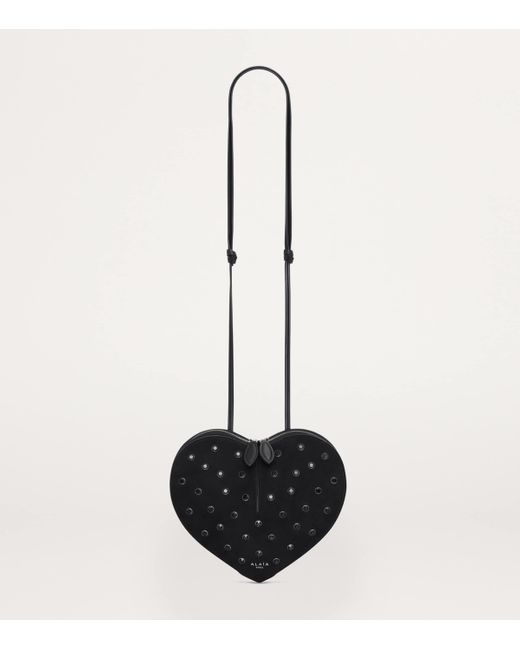 Le Coeur Suede Goatskin Leather Bag