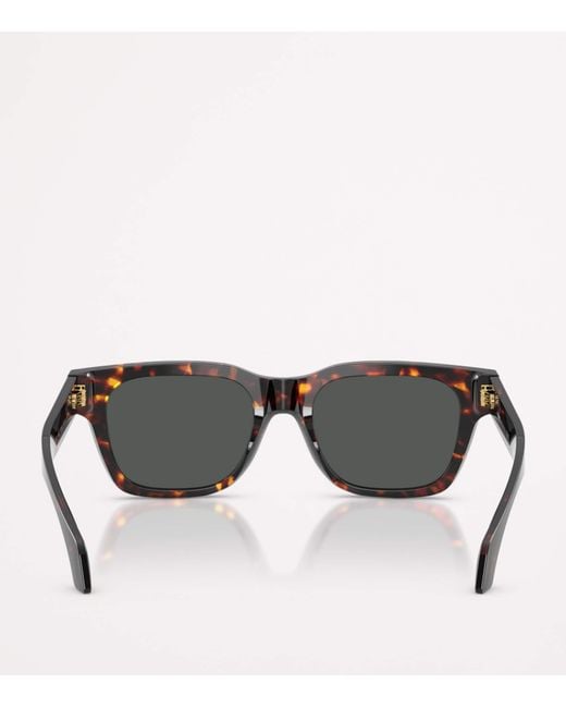 Versace Gray Square Sunglasses for men