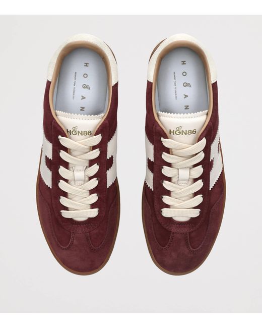 Hogan Brown Suede Cool Sneakers