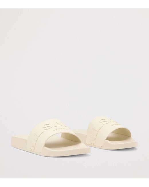 AllSaints Natural Logo Biggy Slides
