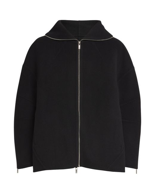 Helmut Lang Black Double-Faced Wool Cocoon Jacket for men